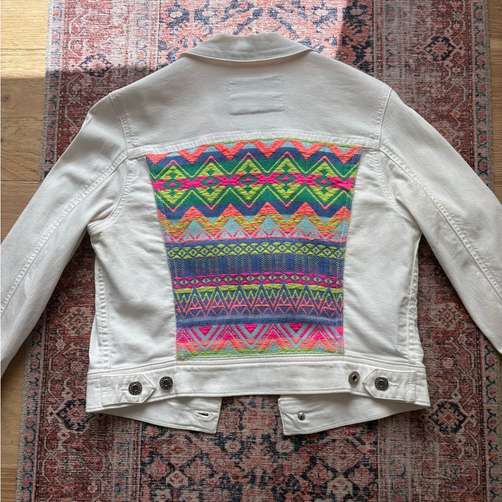 AG Harper Shrunken Denim Jacket